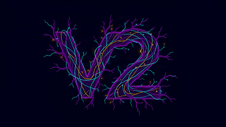 second system trap - abstract dark theme illustration