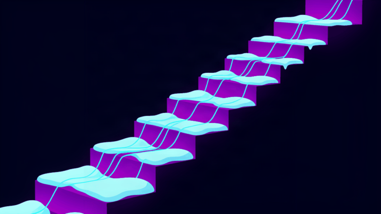strategic debt - abstract dark theme illustration